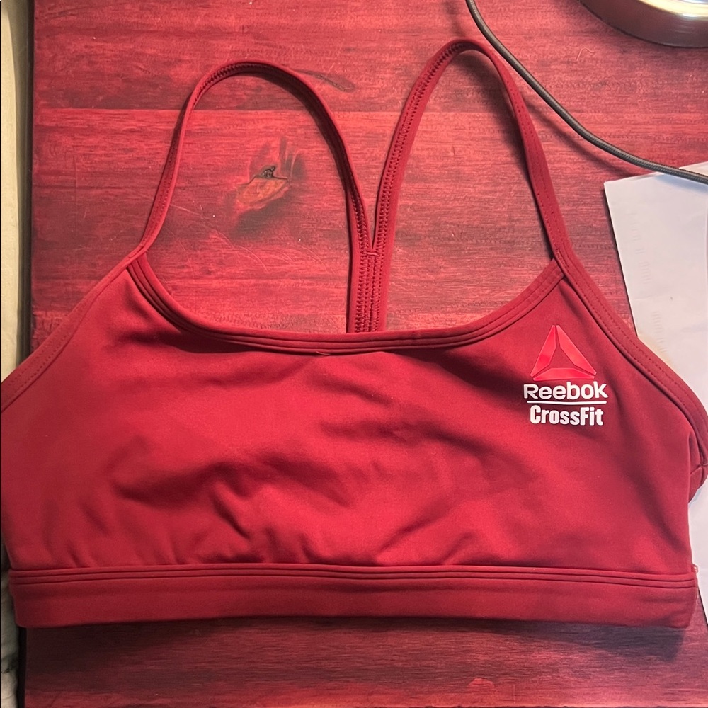 Reebok Women's Crimson CrossFit Sports Bra